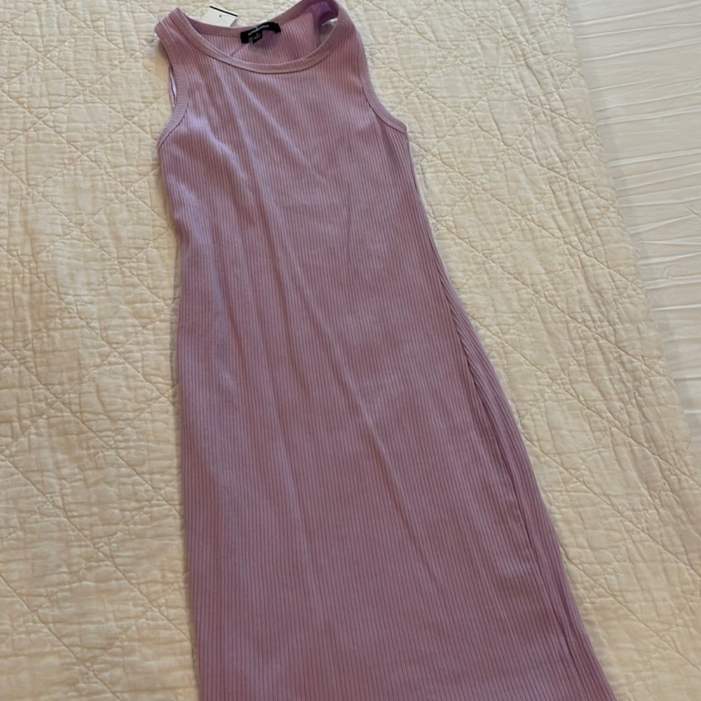 Purple t-shirt dress. New with tags. Size small.